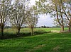 Uitzicht over het land vanaf de boerderij